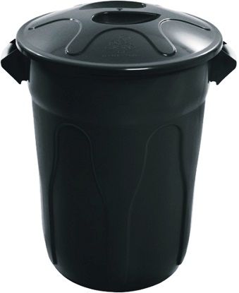 Lixeira ou cesto E60 preto